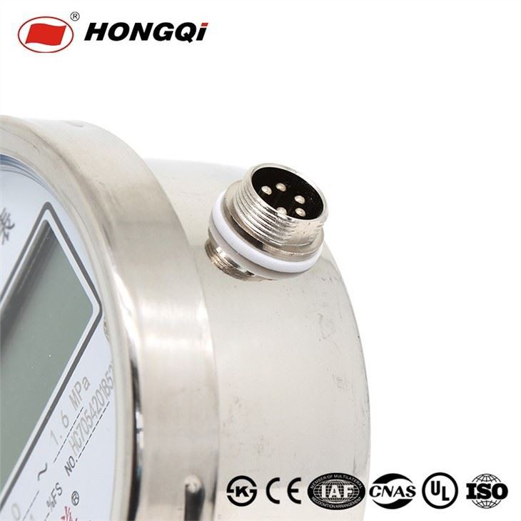 Accuracy Class 0.1% Digital Pressure Gauge With Full View LCD Screen