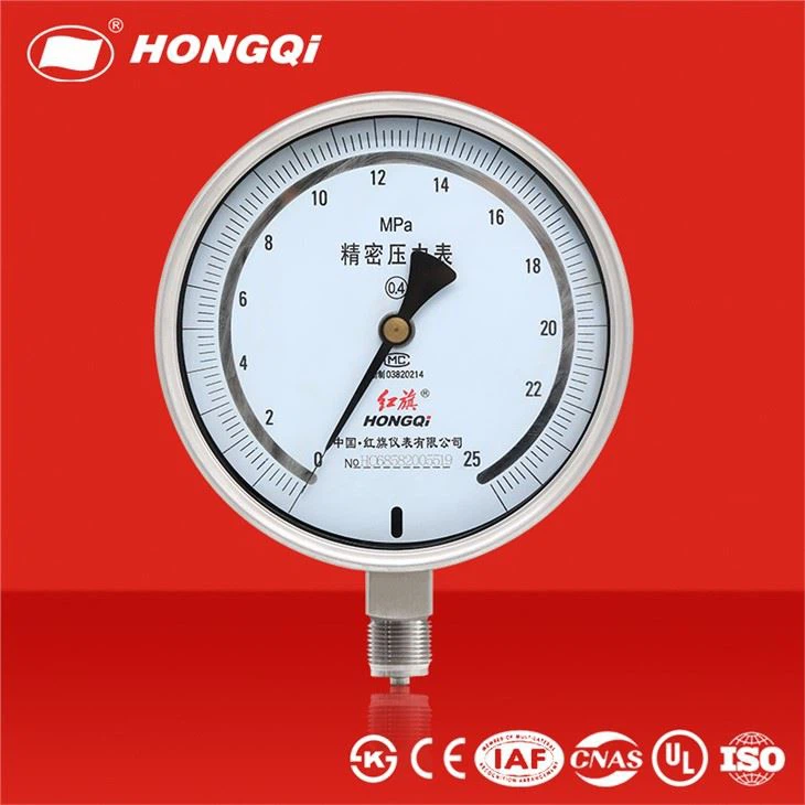 Манометр точности с манометром испытания трубки Бурдона