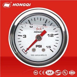 Заполненный маслом гидравлический манометр диаметром 40 мм-