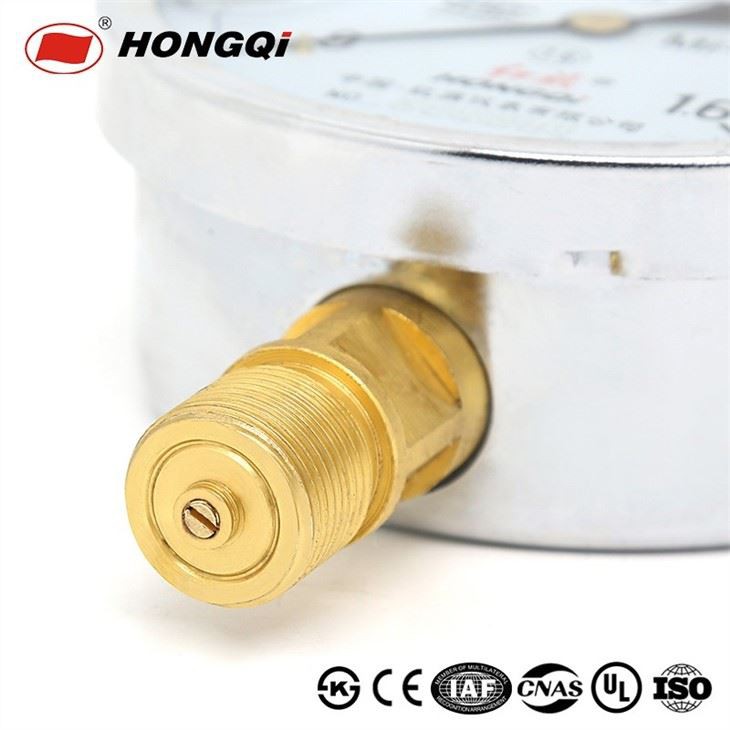 Ytn-100 Stainless Steel Liquid Filled Spring Pressure Gauge